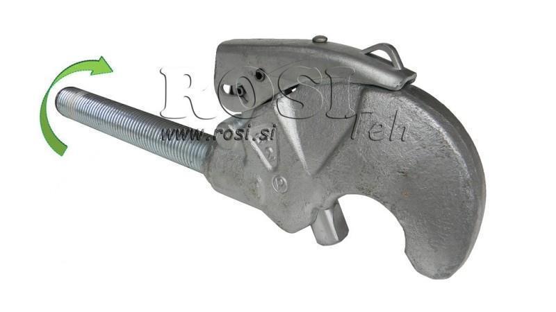 gancho roscado automático categoria 1/2 para dispositivo de tração M27x3