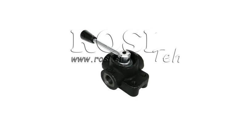 VÁLVULA MANUAL DE 3 VIAS DF 3/8 - 35lit
