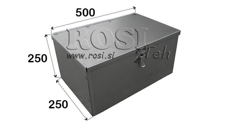 CAIXA DE METAL 500X250X250