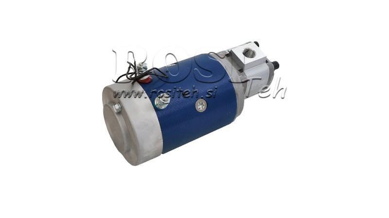 MONTAGEM DA BOMBA HIDRÁULICA GR.1 MOTOR ELÉTRICO 24V
