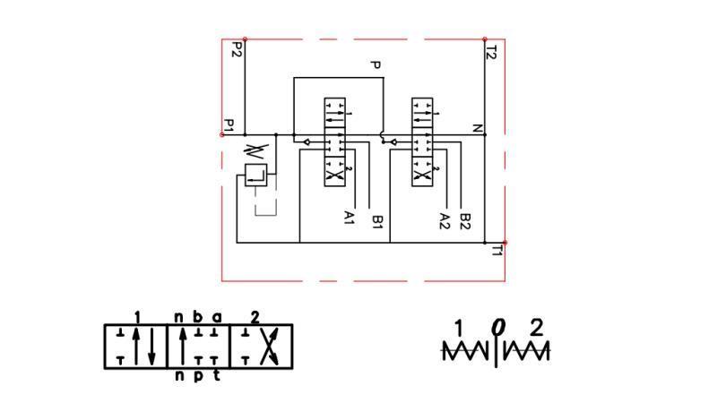 VÁLVULA HIDRÁULICA 2xPC70