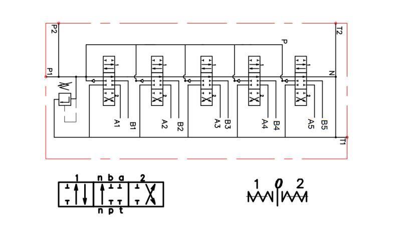 VÁLVULA HIDRÁULICA 5xPC100