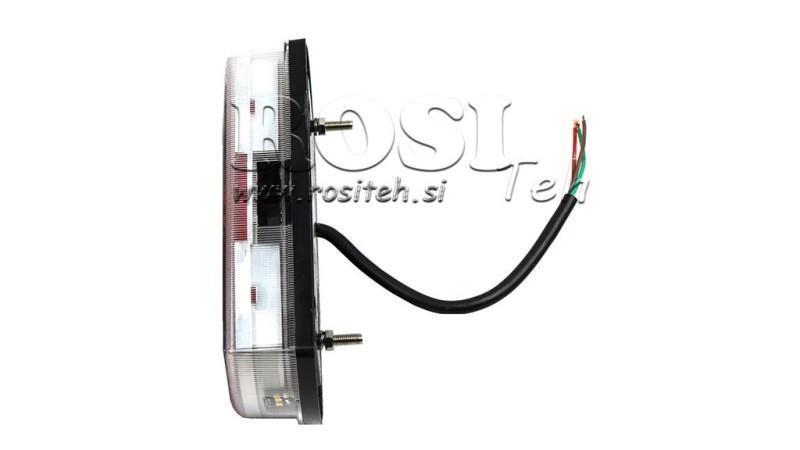 LÂMPADA TRASEIRA LED COMBINADA 12/24V DIREITA