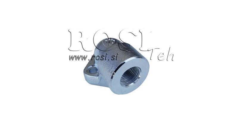 CONEXÃO DE TUBO 1/2 - FLANGE ANGULAR fi 40