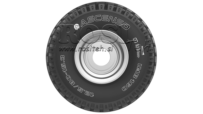 15.0/55-17 PNEUMÁTICO AW909 14PL COM ARO 13,00X17