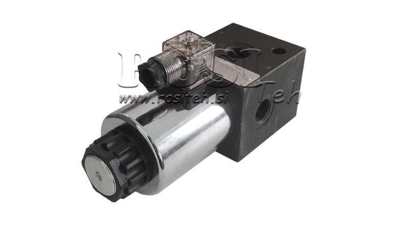 VÁLVULA 3-VIAS 1/2 24V - 80lit