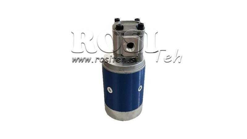 MONTAGEM DA BOMBA HIDRÁULICA GR.1 MOTOR ELÉTRICO 24V