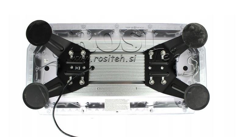 LUZ ROTATIVA STROBE MAGNÉTICA LED 56 LED 156W 12V-24V