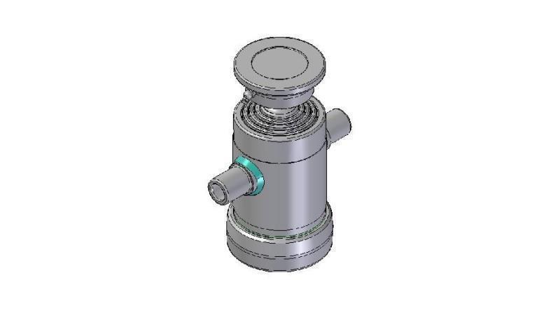 3060S -CILINDRO TELESCÓPICO PADRÃO/BALL 4 ESTÁGIOS CILINDRADA 500 DIÂMETRO 112