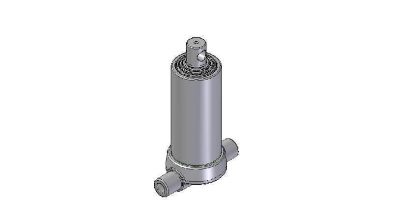 3563F -CILINDRO TELESCÓPICO INFERIOR – FURO 4 GRAUS CILINDRADA 790 FI 112