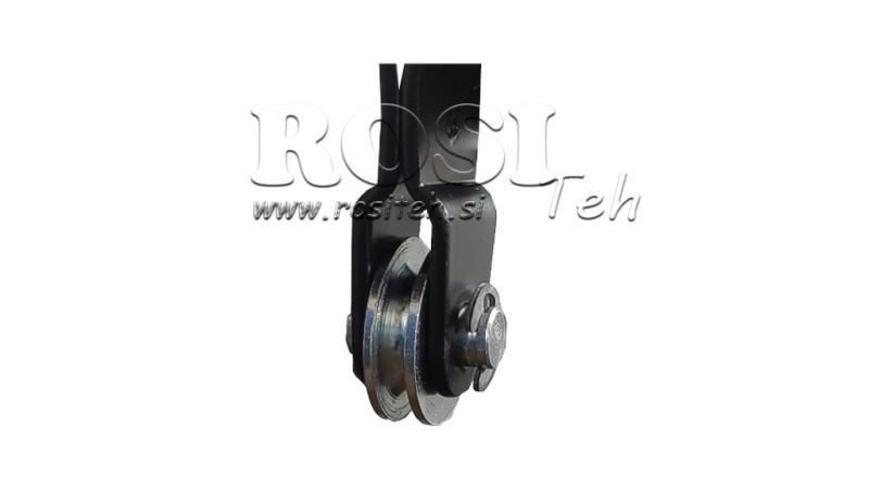 MANIVELA L340 COM POLIA FI24mm