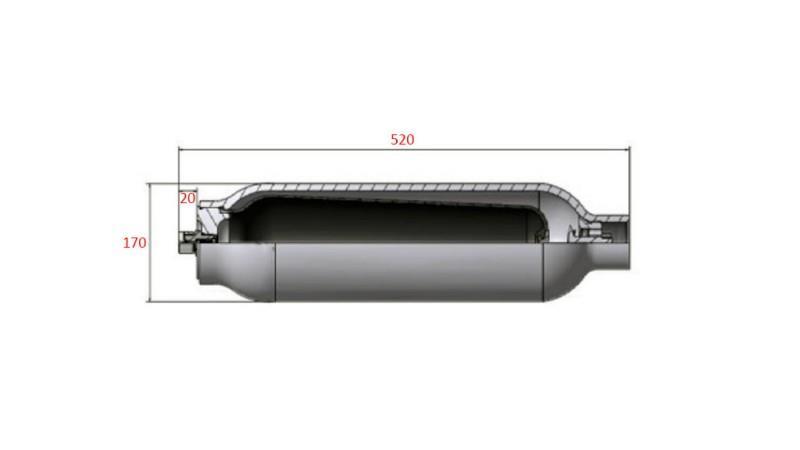 ACUMULADOR HIDRÁULICO 6.5 LIT