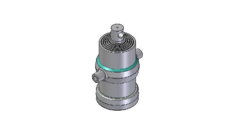 4058F -CILINDRO TELESCÓPICO PADRÃO/FURAÇÃO 6 ESTÁGIOS CILINDRADA 1540 FI 190