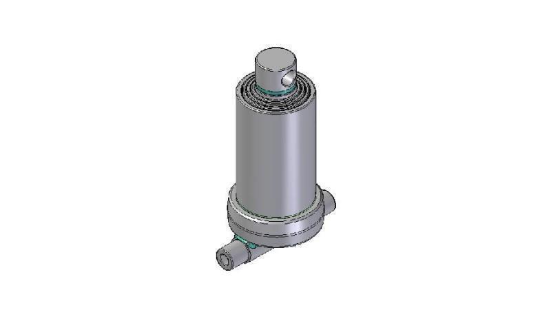 4571F -CILINDRO TELESCÓPICO INFERIOR – FURO 4 GRAUS CILINDRADA 970 FI 170