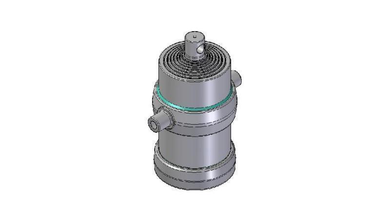 8022F -CILINDRO TELESCÓPICO PADRÃO/FURAÇÃO 8 ESTÁGIOS CILINDRADA 2290 FI 215