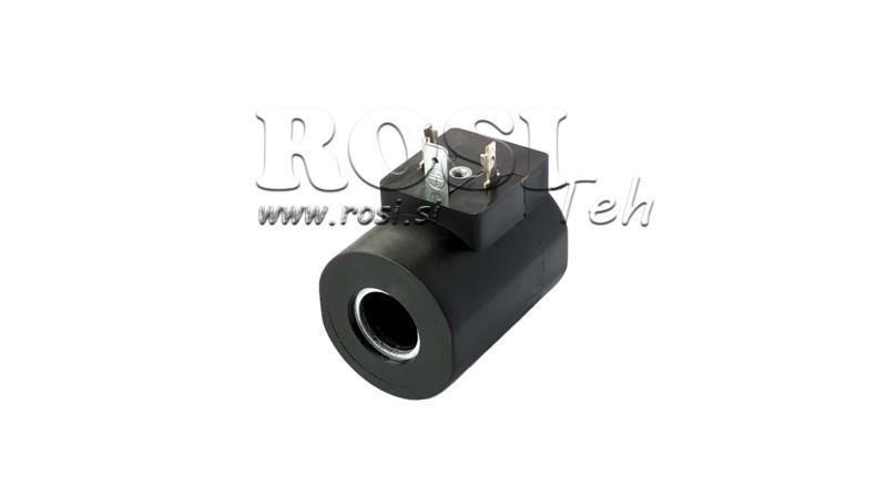 BOBINA ELETROMAGNÉTICA 12V DC - CB10 - fi 16.15mm-50.2mm 26W IP65