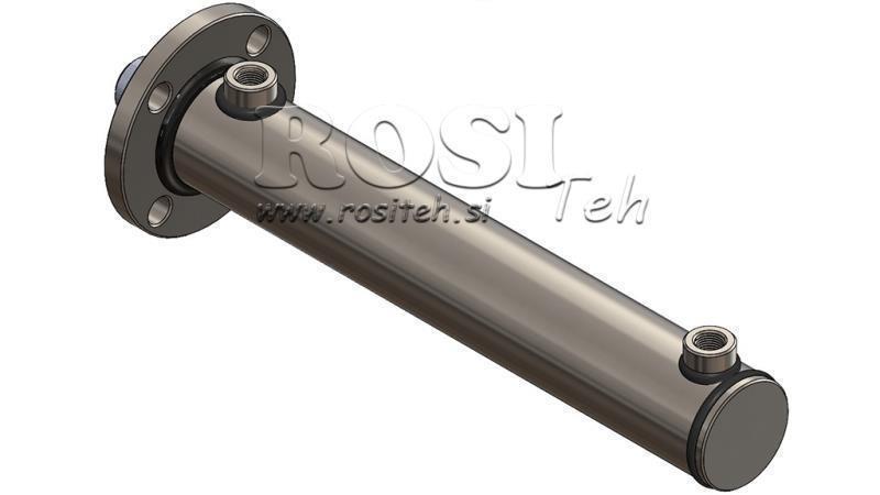flange do cilindro hidráulico 80/50-600