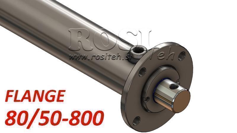 flange do cilindro hidráulico 80/50-800