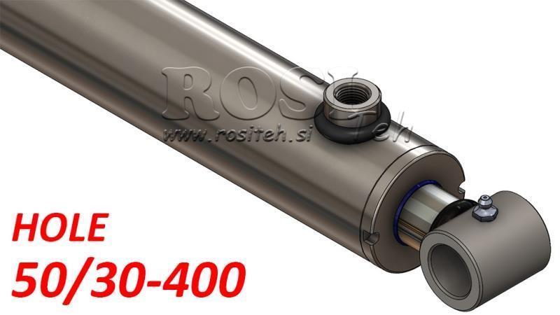 cilindro hidráulico furo 50-30-400