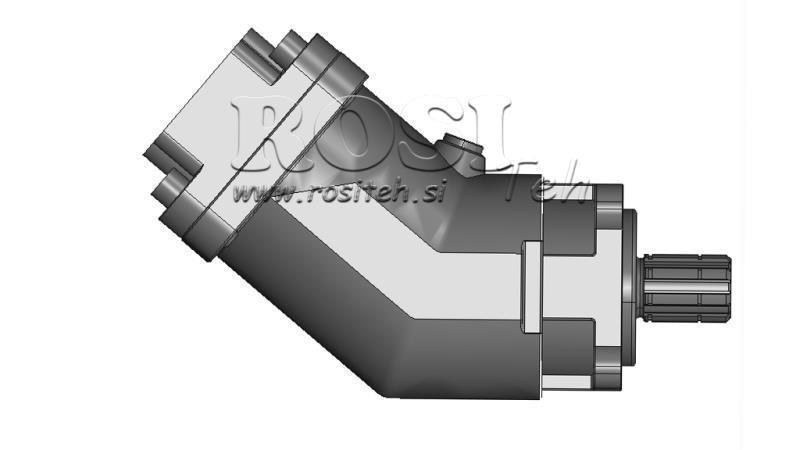 MOTOR HIDRÁULICO DE PISTÃO 40CC - 228NM