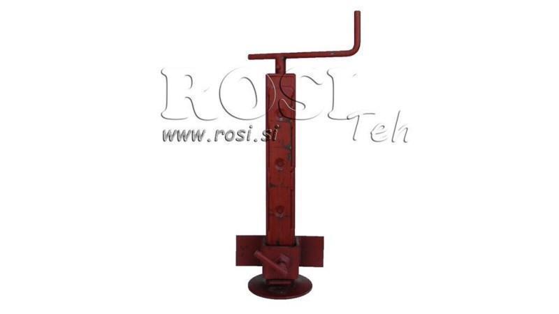 PÉ DE SUPORTE ROSCADO AJUSTÁVEL 300MM - 600KG