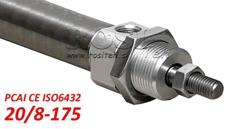 CILINDRO PNEUMÁTICO PCAI 20/8-175 CE ISO6432