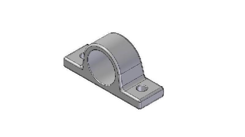 SUPORTE PARA CILINDRO TELESCÓPICO FI55