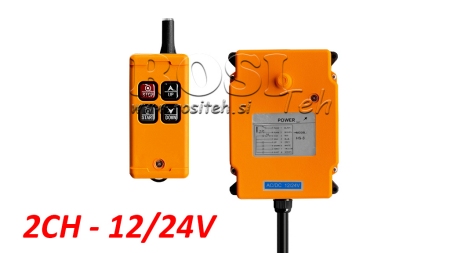 CONTROLADOR DE RÁDIO 2CH - 12/24V