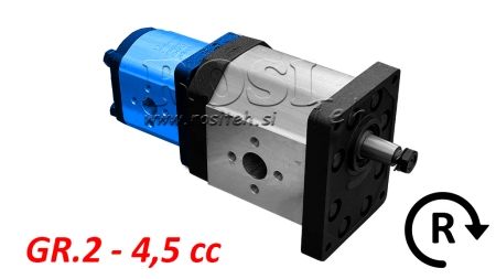 BOMBA HIDRÁULICA 20C4,5X201 SEGUNDA GR.2 4,5 CC DIREITA