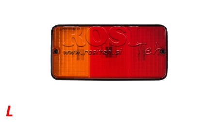 LUZ RETRÔ RECTANGULAR 3 POSIÇÕES