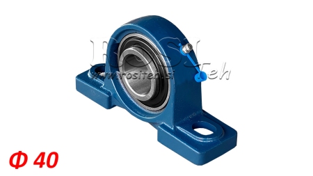 ROLAMENTO EM CARCAÇA UCP 208 - fi 40mm