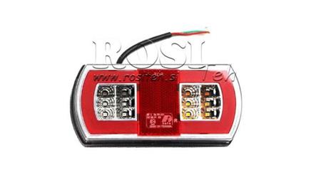LÂMPADA TRASEIRA LED COMBINADA 12/24V DIREITA