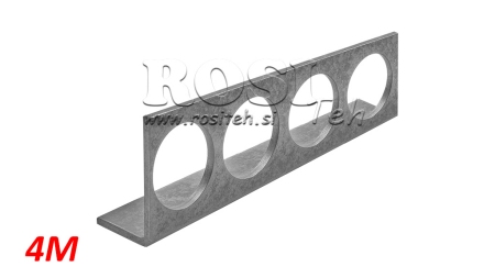 SUPORTE PARA ACOPLAMENTO RÁPIDO FEMEA PUSH PULL 4M