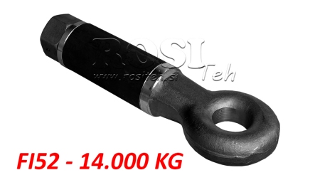 GANCHO DE REBOQUE GIRATÓRIO FI52 14000/3000KG