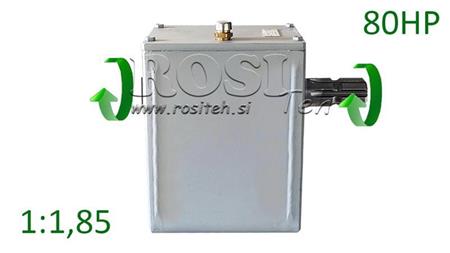 REDUTOR DE TRACTOR - 1:1.85 (80HP-60kW) FÊMEA-MACHO