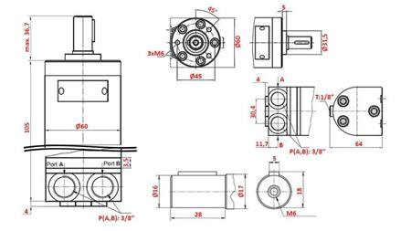 HIDROMOTOR MM 8 -lateral