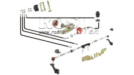 CONJUNTO HIDRÁULICO DE DIREÇÃO HIDROSTÁTICA URSUS C360 - CILINDRO FRONTAL