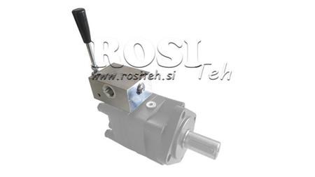 VÁLVULA MANUAL PARA HIDROMOTOR MS CENTRO FECHADO - 50lit