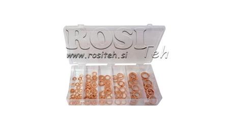 CONJUNTO DE VEDADORES DE COBRE (110 pcs)