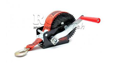 GUINCHO MANUAL DWK 16 - 725 kg - CORDA SINTÉTICA