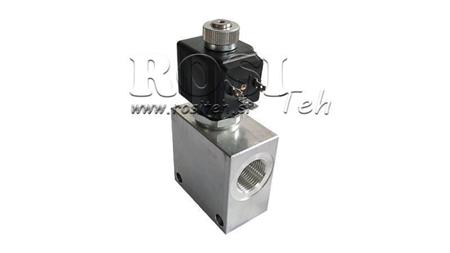 VÁLVULA DE 2 VIAS 3/4 (NC) 24V - 150lit