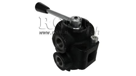 VÁLVULA MANUAL 6 VIAS DF 3/4 - 100lit