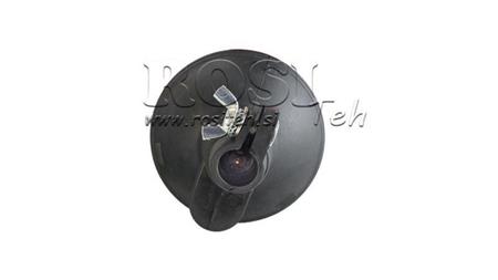 LUZ ROTATIVA 12 V FLEXÍVEL COM CÚPULA DE POLICARBONATO