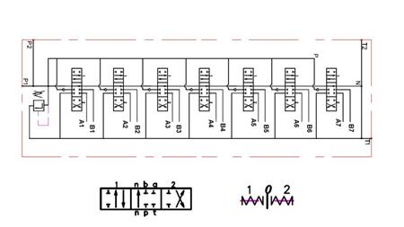 VÁLVULA HIDRÁULICA 7xPC70 2X JOYSTICK