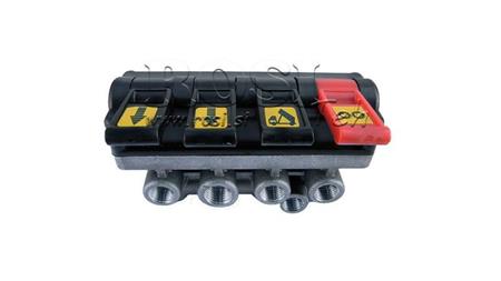 CONTROLADOR PNEUMÁTICO QUADRI-DIRECIONAL