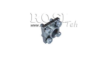 CONEXÃO DE TUBO 3/8 - FLANGE PLANA fi 30