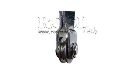 MANIVELA L280 COM POLIA FI24mm