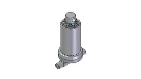 4571F -CILINDRO TELESCÓPICO INFERIOR – FURO 4 GRAUS CILINDRADA 970 FI 170