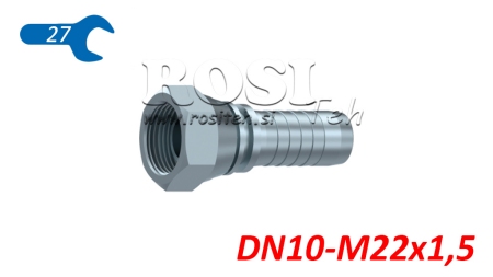 HIDRAVLIČNI PRIKLJUČEK BSP ŽENSKI DN10-M22x1,5