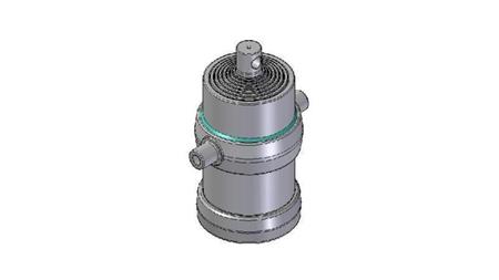 8022F -CILINDRO TELESCÓPICO PADRÃO/FURAÇÃO 8 ESTÁGIOS CILINDRADA 2290 FI 215